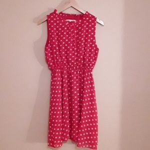 Red Polka Dot Dress